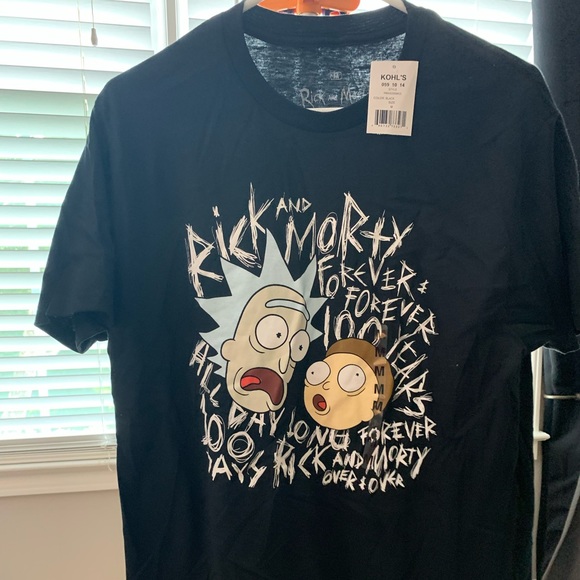 Brand New With Tags Mens Rick Morty 